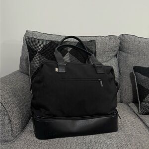 BEIS convertible weekender bag - black